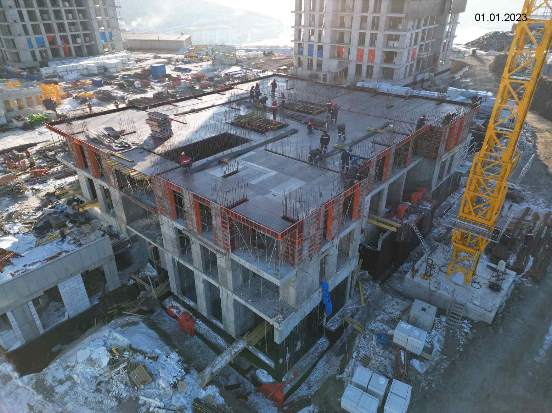 Жилой комплекс Каштановый двор, Январь, 2023, фото №1